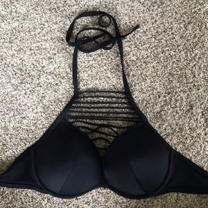 32C Victoria’s Secret Black Bikini Top